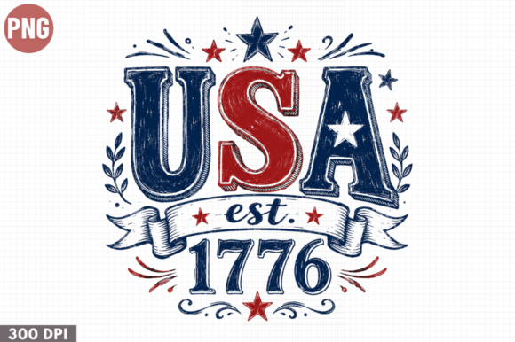 Bringing History to Life: A Practical Guide to Using the USA Est 1776 Patriotic PNG for Modern Creations