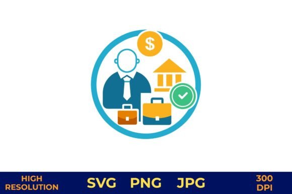 Elevating Financial Branding with High-Resolution Vector Illustrations