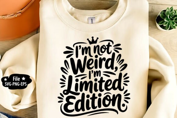 Embracing Individuality with the I’m Not Weird I’m Limited Edition SVG Design