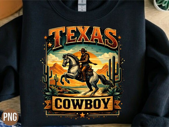 Understanding the Value of Vintage Texas Cowboy Horse Riding PNG for Creative Projects